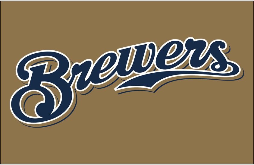 Milwaukee Brewers 2013-2015 Jersey Logo iron on paper